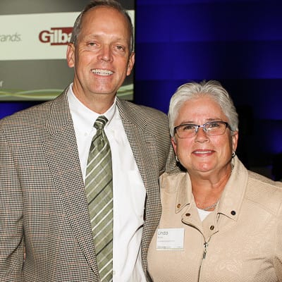 Bill Campbell and Linda Bolen of Columbia Property Trust